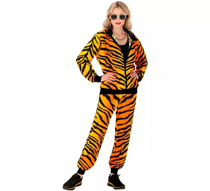 Translation missing: pt-PT.Disfraz de Chándal Tigre Party Fashion para adulto