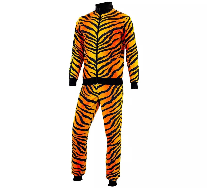 Translation missing: pt-PT.Disfraz de Chándal Tigre Party Fashion para adulto