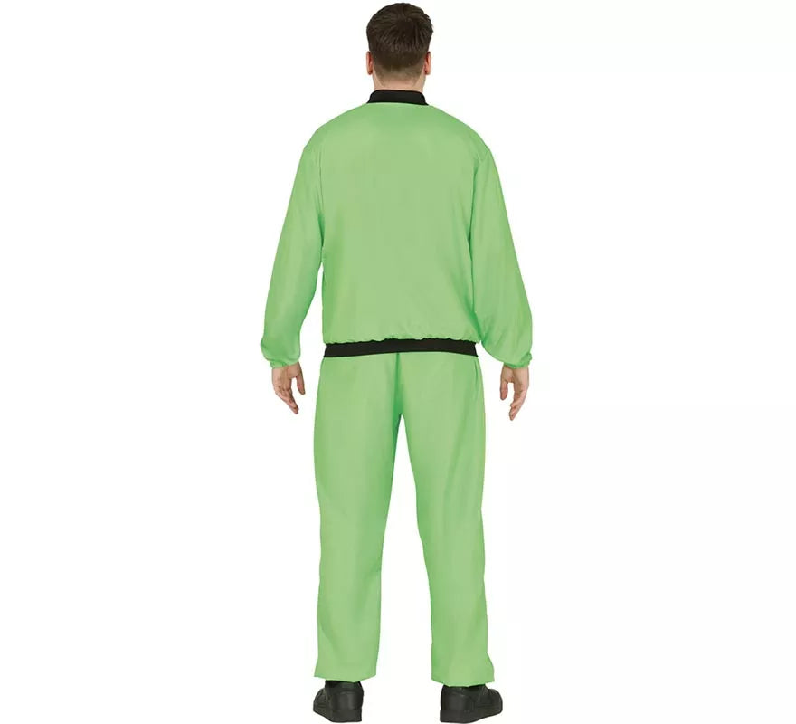 Translation missing: pt-PT.Disfraz de Chándal verde neón para hombre