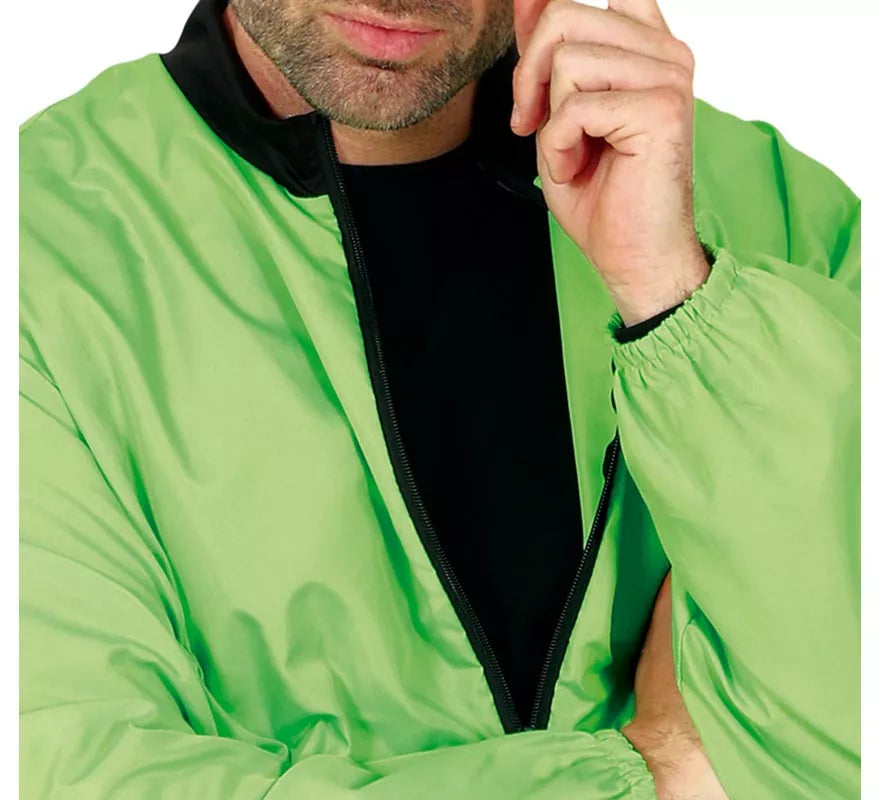 Translation missing: pt-PT.Disfraz de Chándal verde neón para hombre
