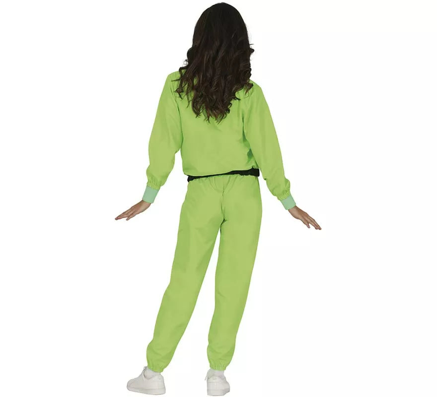 Translation missing: pt-PT.Disfraz de Chándal verde neón para mujer