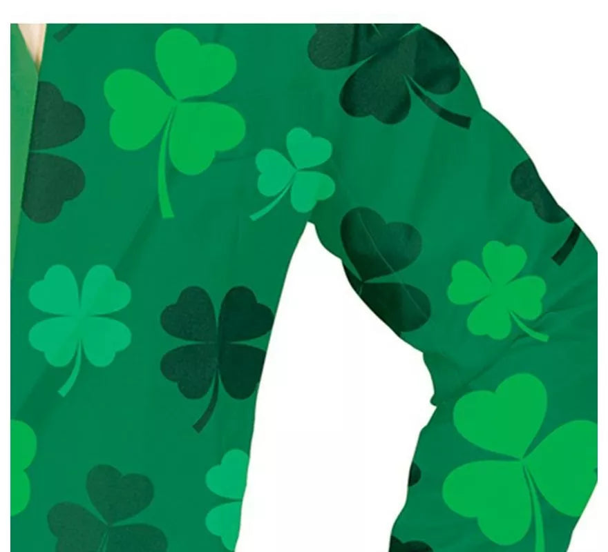 Translation missing: pt-PT.Disfraz de Chaqueta San Patricio verde para hombre