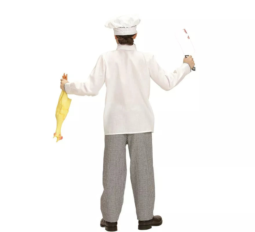 Translation missing: pt-PT.Disfraz de Chef Cocinero blanco para niños