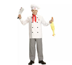 Fato de chef branca para crianças