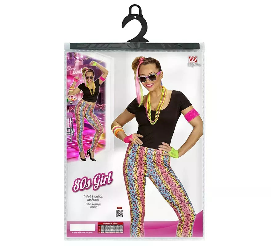 Translation missing: pt-PT.Disfraz de Chica Coqueta Años 80 para mujer