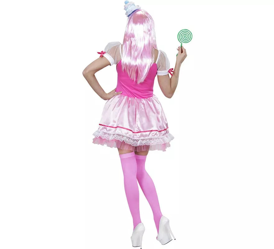 Translation missing: pt-PT.Disfraz de Chica Cupcake rosa para mujer