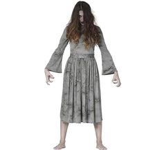 Fantasia de menina fantasma feminina