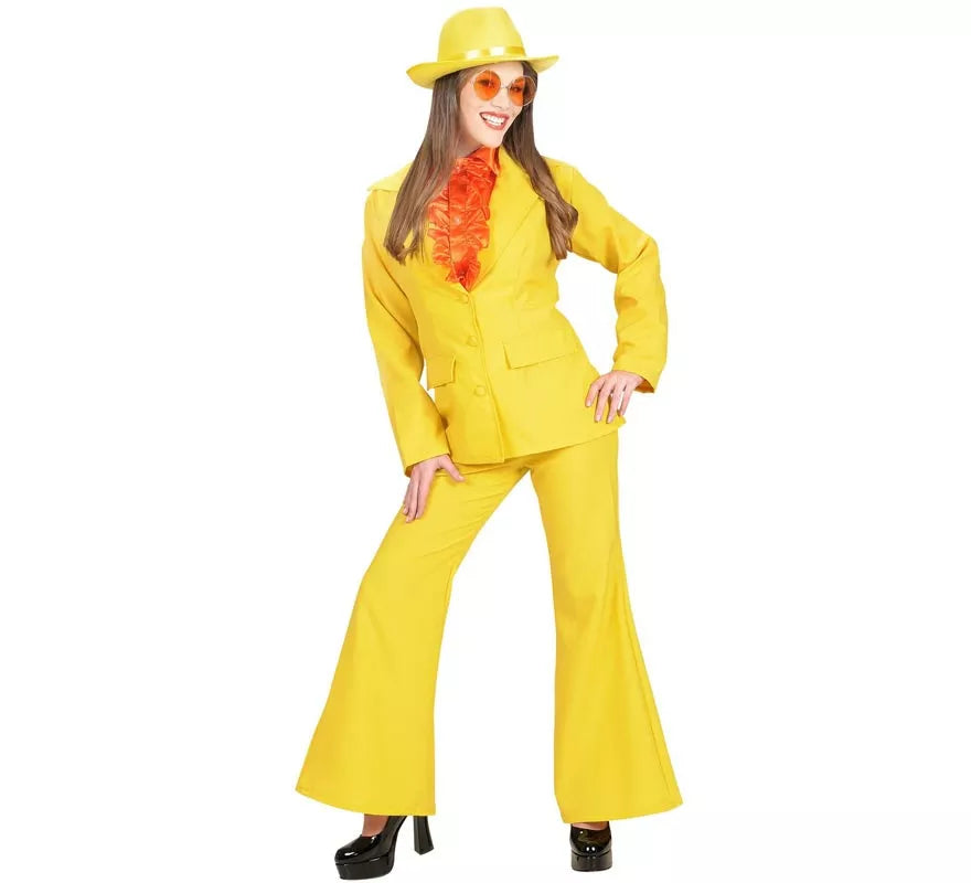 Translation missing: pt-PT.Disfraz de Chica Fiesta en traje amarillo para mujer