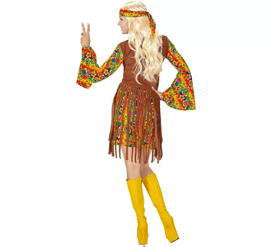 Translation missing: pt-PT.Disfraz de Chica Hippie flecos largos para mujer