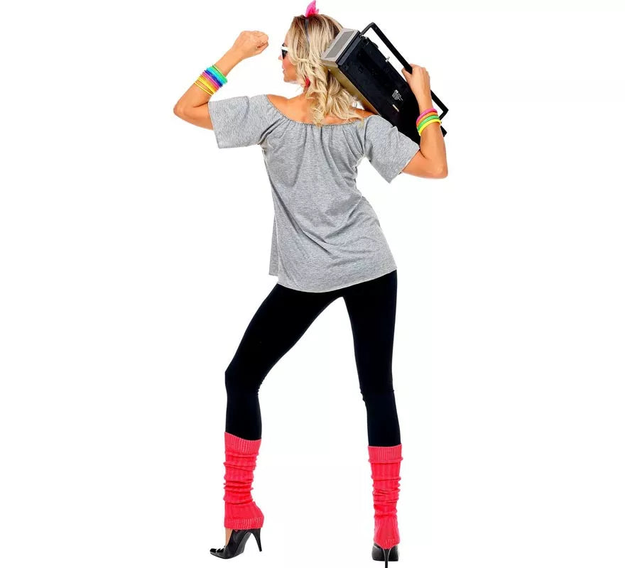 Translation missing: pt-PT.Disfraz de Chica Playera Años 80 para mujer