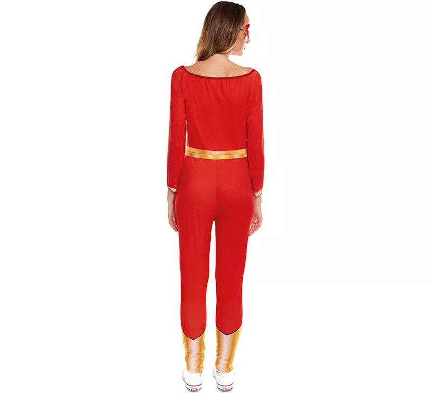 Translation missing: pt-PT.Disfraz de Chica Rápida Rojo para mujer