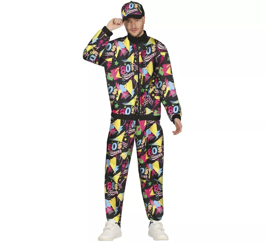 Disfraz de Chico de los Años 80 para hombre