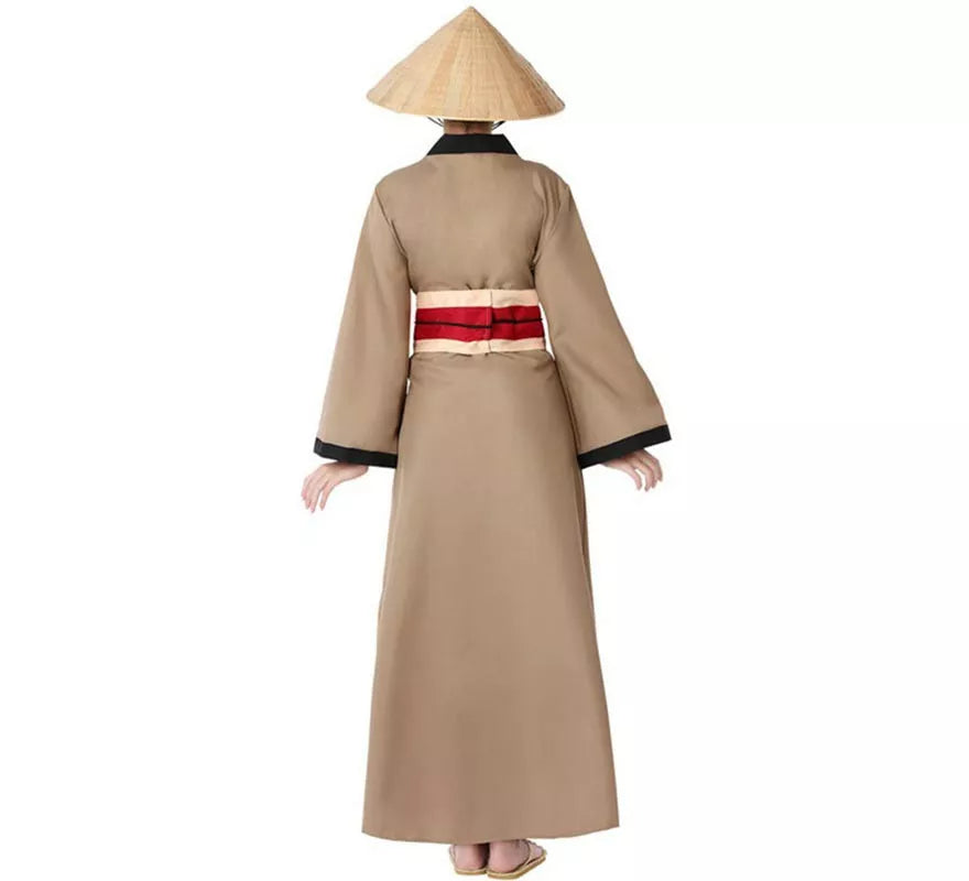 Translation missing: pt-PT.Disfraz de China Marrón para mujer