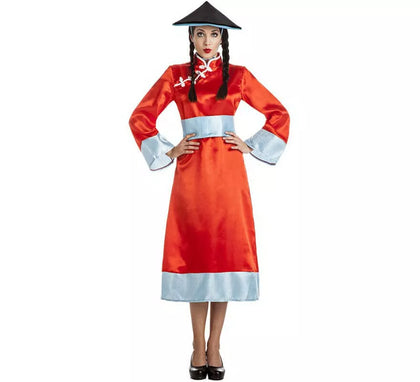 Disfraz de China Oriental para mujer