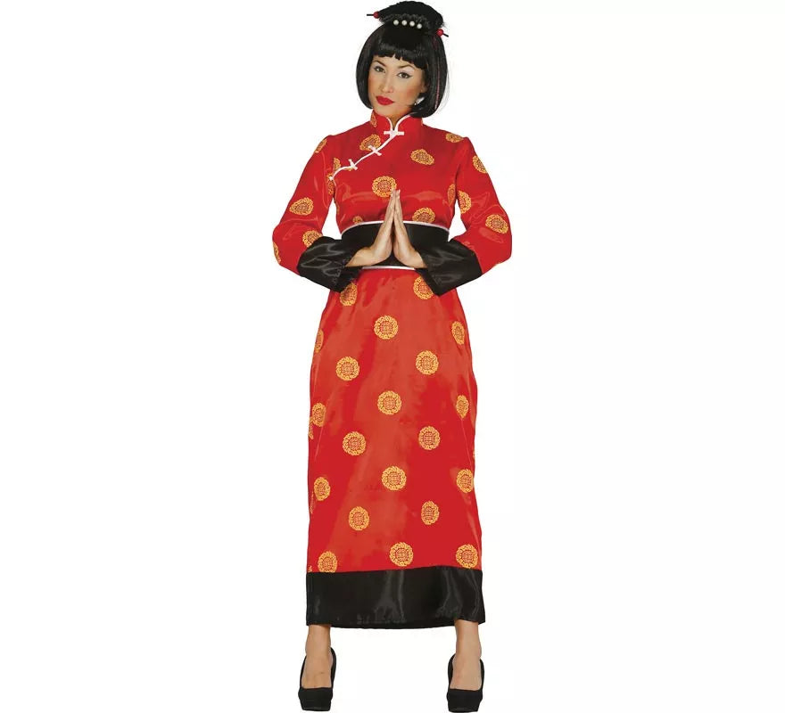 Translation missing: pt-PT.Disfraz de China rojo para mujer