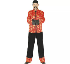 Fantasia chinesa mandarim para homem