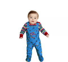 Fato Chucky Blue para um bebê
