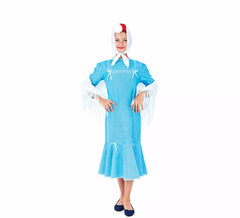 Fato de Chulapa azul para menina