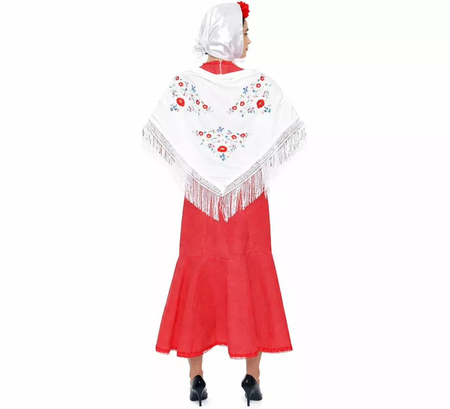 Translation missing: pt-PT.Disfraz de Chulapa rojo para mujer