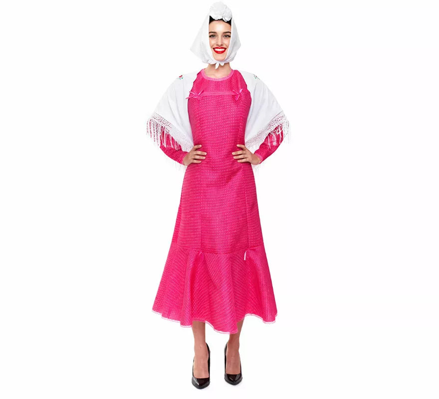 Translation missing: pt-PT.Disfraz de Chulapa rosa para mujer
