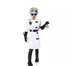 Fato de cientista de química maluca para menina