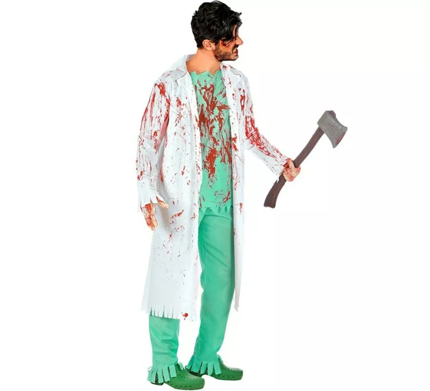 Translation missing: pt-PT.Disfraz de Cirujano Zombie para adultos