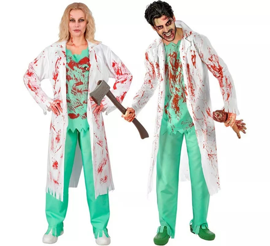 Translation missing: pt-PT.Disfraz de Cirujano Zombie para adultos