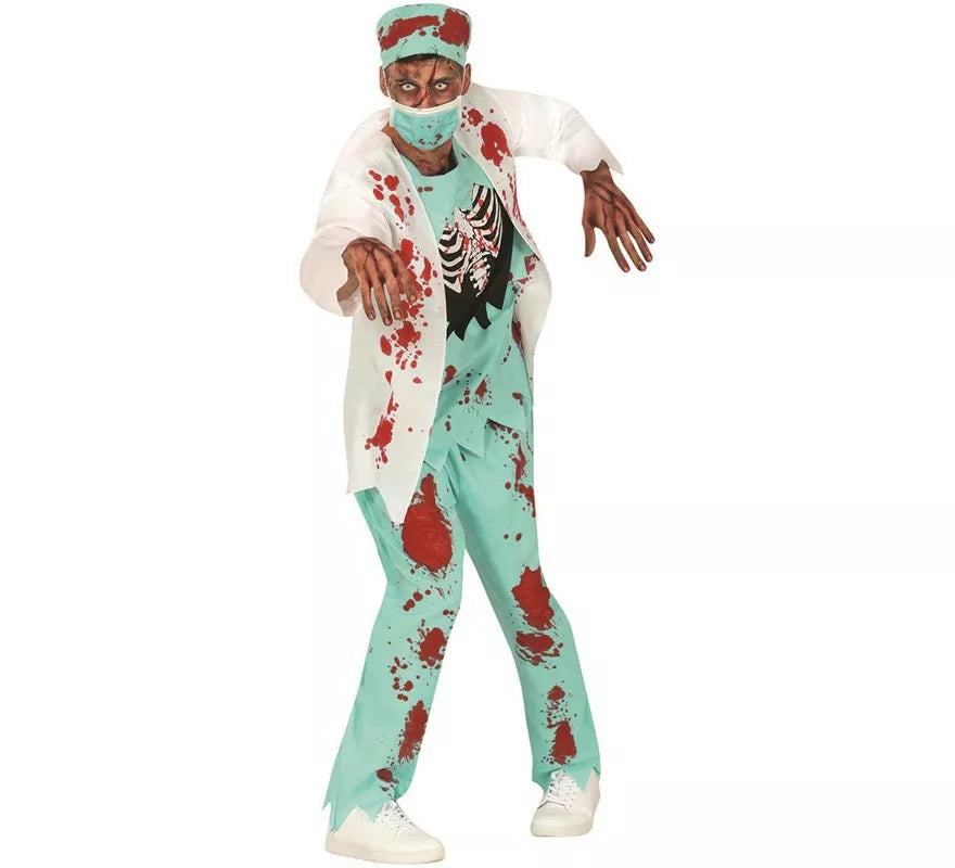 Translation missing: pt-PT.Disfraz de Cirujano Zombie para hombre