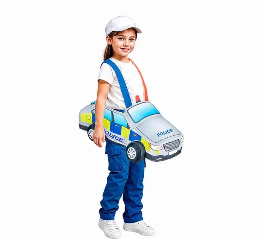 Translation missing: pt-PT.Disfraz de Coche de Policía para niños