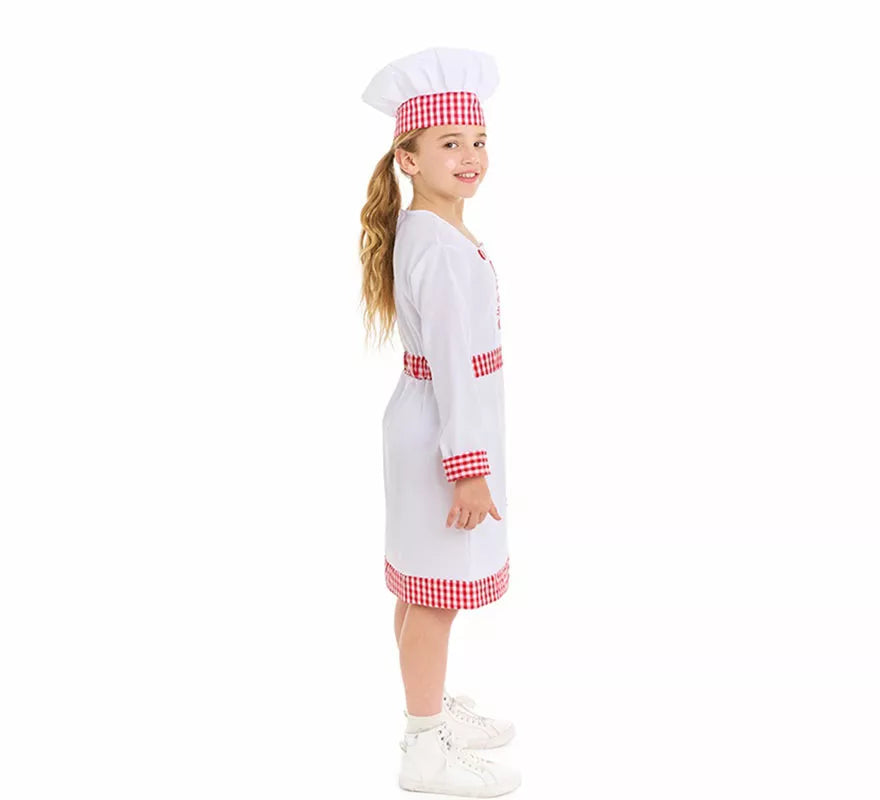 Disfraz de Cocinera Chef para niña