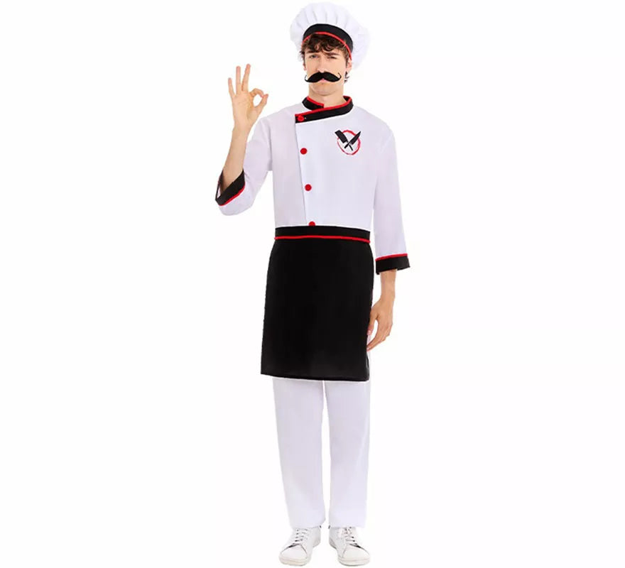 Translation missing: pt-PT.Disfraz de Cocinero Chef para hombre