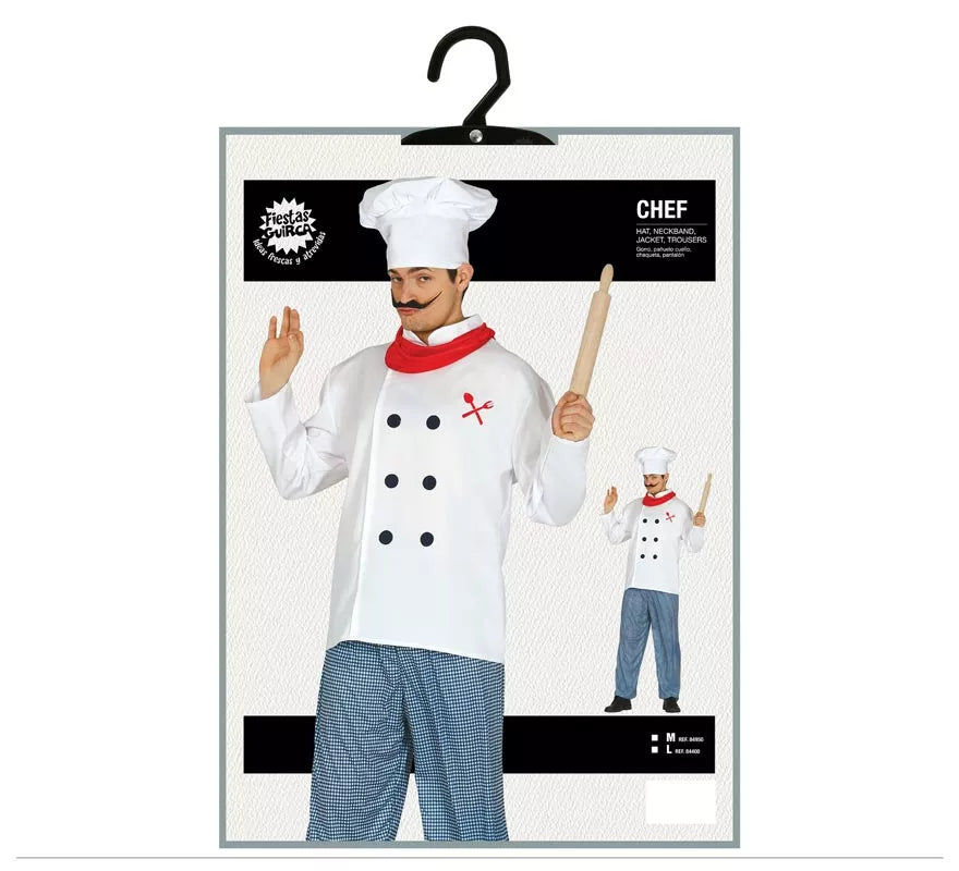 Translation missing: pt-PT.Disfraz de Cocinero para hombre