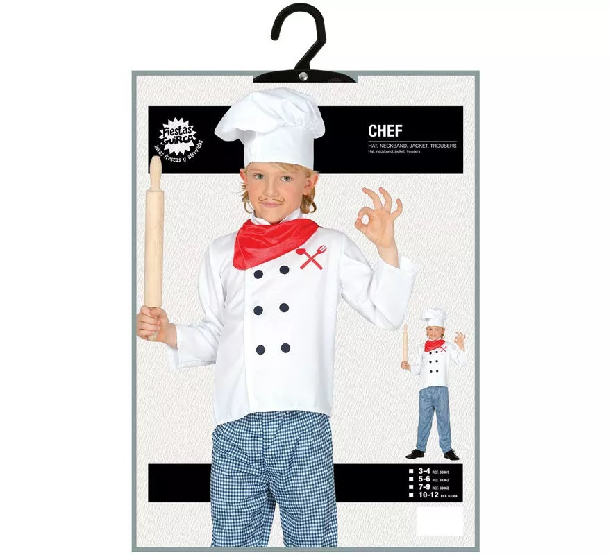 Translation missing: pt-PT.Disfraz de Cocinero para niño
