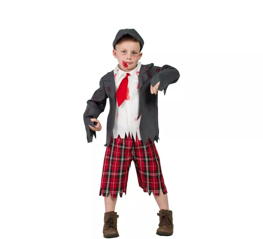 Translation missing: pt-PT.Disfraz de Colegial zombie para niño