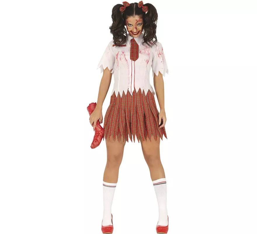 Translation missing: pt-PT.Disfraz de Colegiala Zombie para mujer