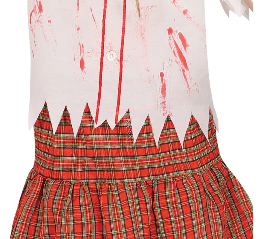 Translation missing: pt-PT.Disfraz de Colegiala Zombie para niña