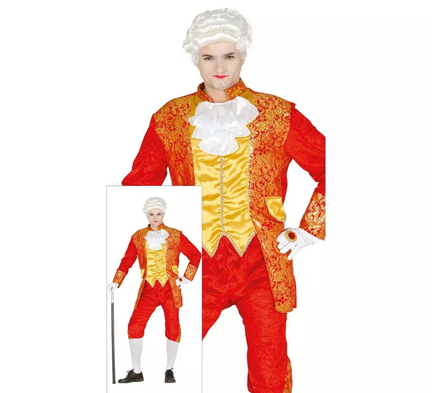 Translation missing: pt-PT.Disfraz de Conde rojo para hombre