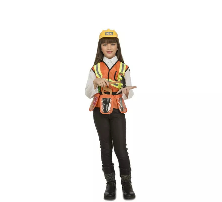 Translation missing: pt-PT.Disfraz de Constructor con Accesorios para niños