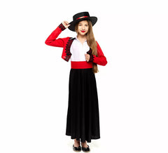 Traje cordobano para menina