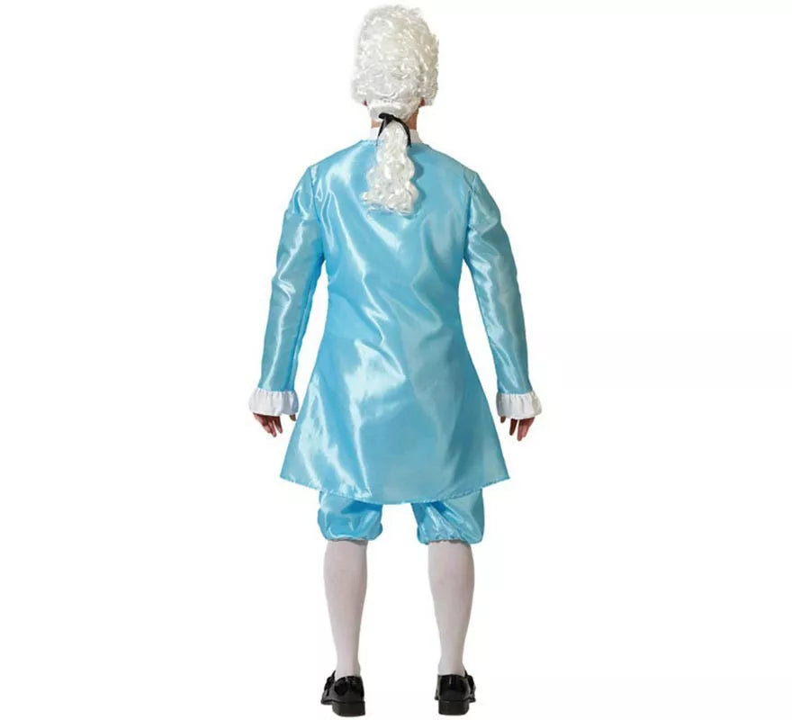 Translation missing: pt-PT.Disfraz de Cortesano azul para hombre
