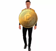 Fato adulta de criptomoeda