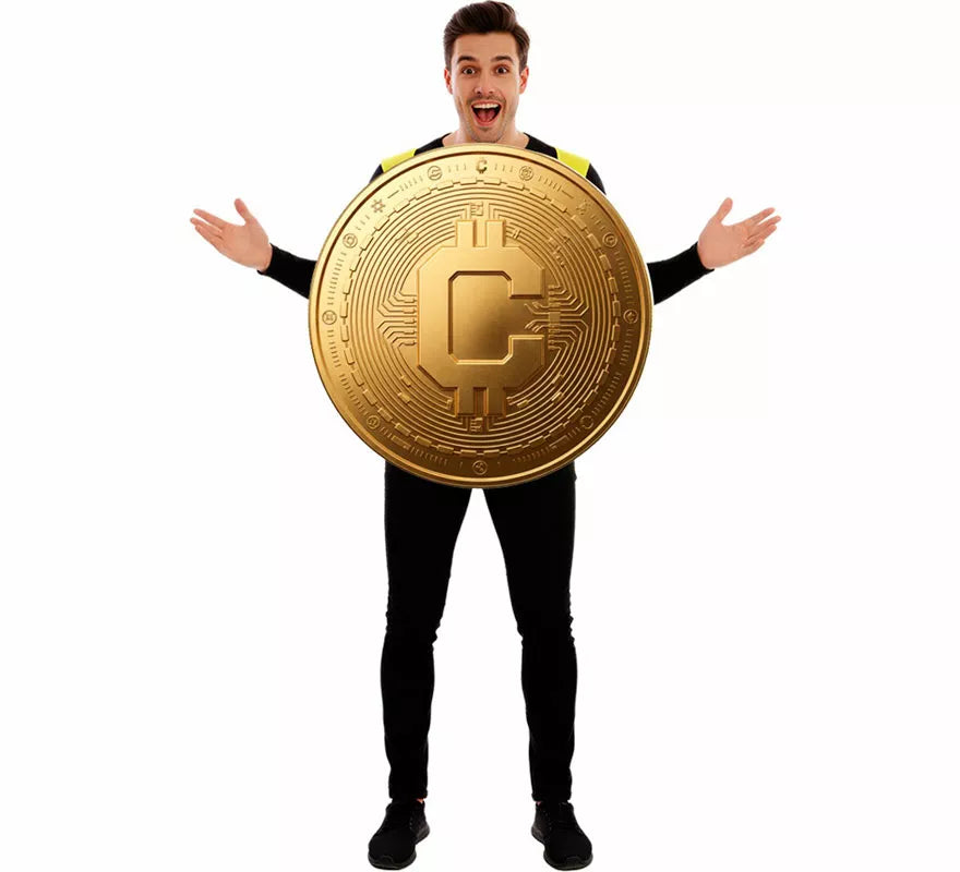Disfraz de Criptomoneda para adultos