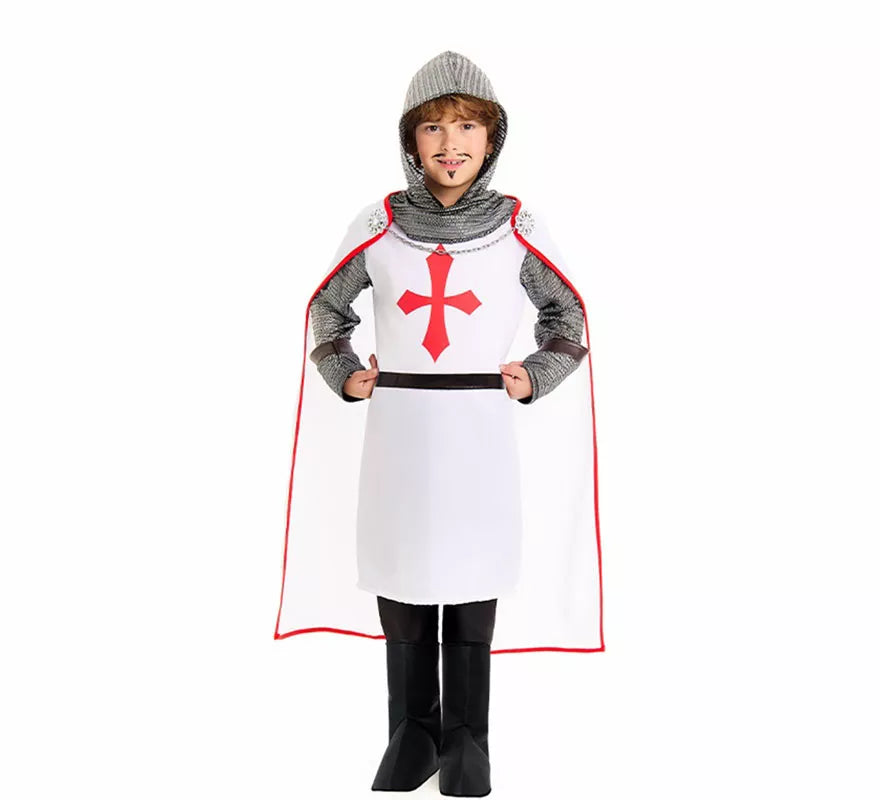 Translation missing: pt-PT.Disfraz de Cruzado Templario para niño