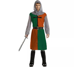 Fato de Crusader verde para homem
