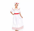 Disfraz de Cubana blanco para niña