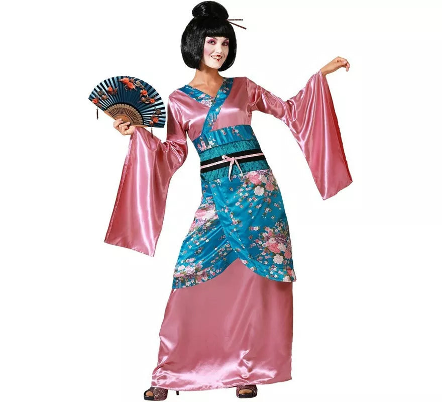 Translation missing: pt-PT.Disfraz de Dama China Kimono Rosa para mujer