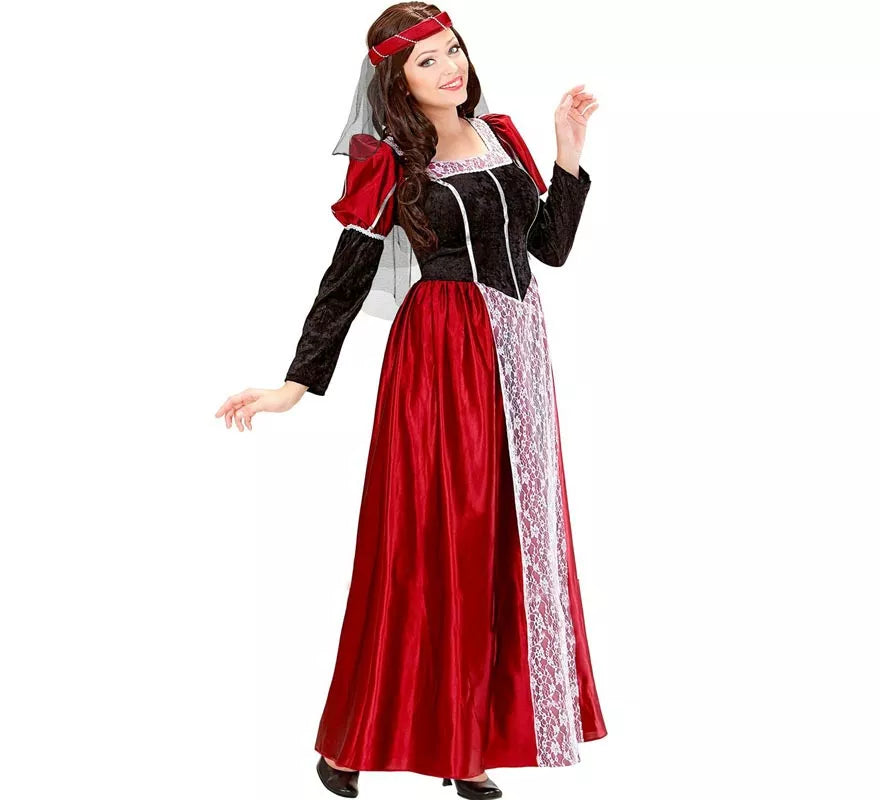 Translation missing: pt-PT.Disfraz de Dama Medieval Castellana para mujer