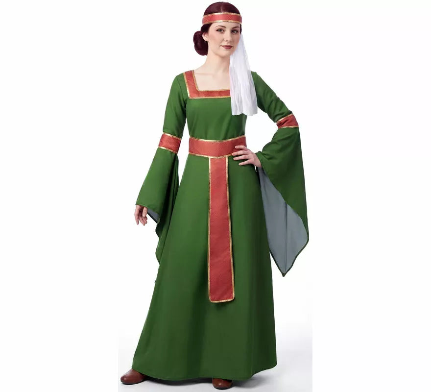 Translation missing: pt-PT.Disfraz de Dama Medieval Noble para mujer