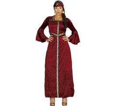 Fato de senhora medieval para mulher