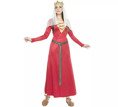 Fato de senhora medieval para mulher